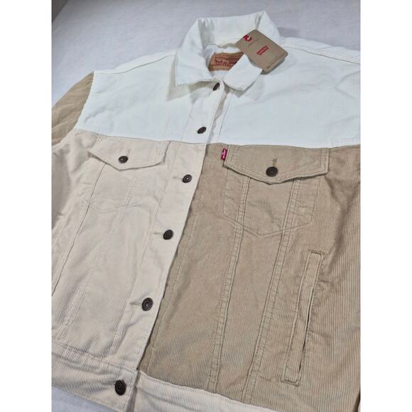 LEVI'S 90's Trucker Jacket w/Quilted interior size L - Picture 2 of 9